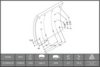 IVECO 1906413 Brake Lining Kit, drum brake